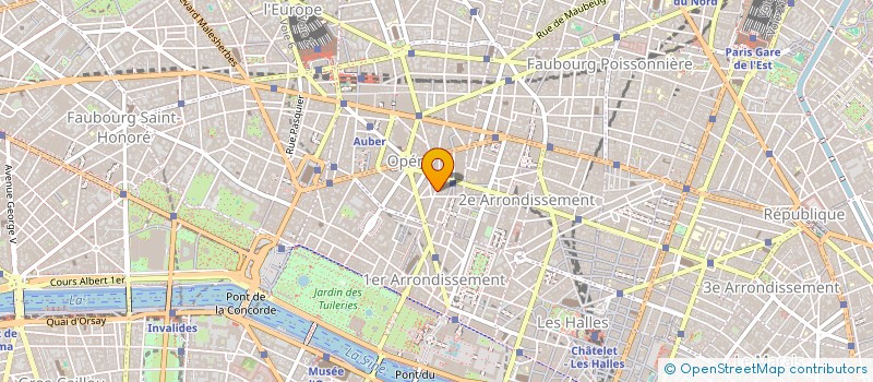 localisation de l'entreprise YMAG IDF à PARIS