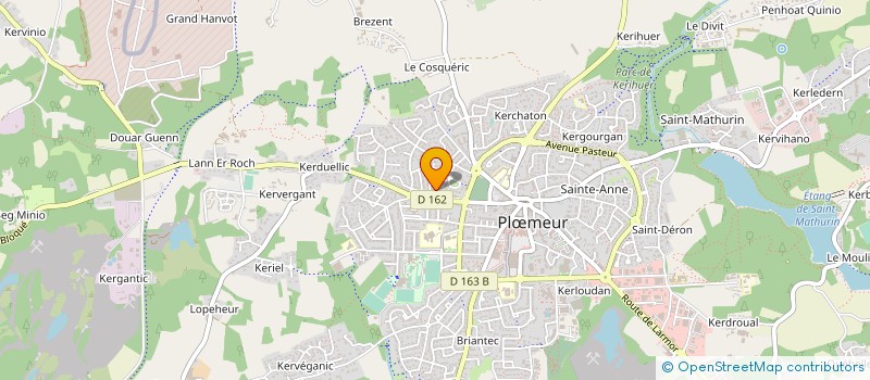 localisation de l'entreprise YMAGEEN  PLOEMEUR