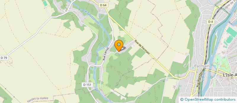 localisation de l'entreprise YMAGINE  NESLES-LA-VALLEE