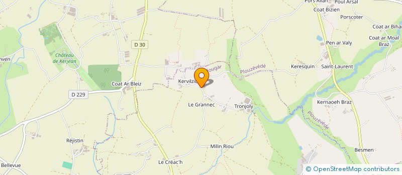 localisation de l'entreprise YMAJINE  PLOUGAR