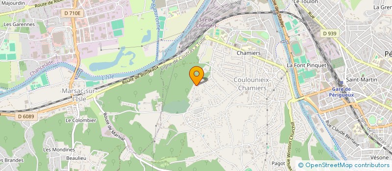 localisation de l'entreprise YMALL  COULOUNIEIX-CHAMIERS