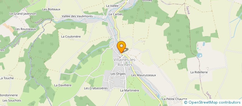 localisation de l'entreprise YMALPIERRA  VILLAINES-LES-ROCHERS