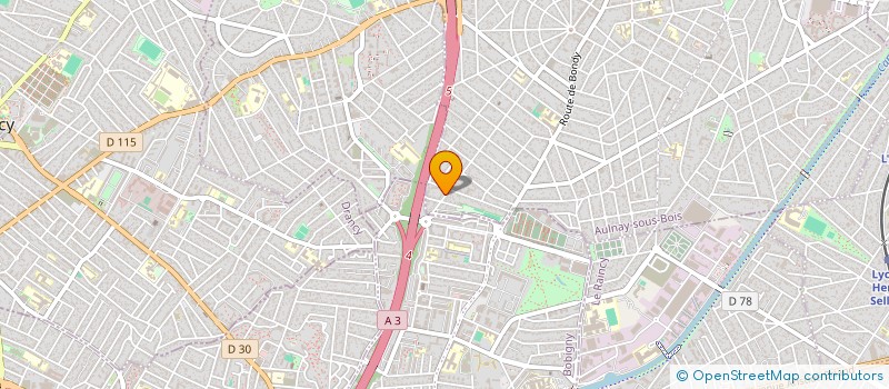 localisation de l'entreprise YMAP à AULNAY-SOUS-BOIS
