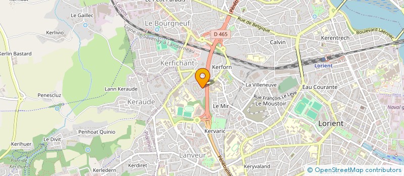 localisation de l'entreprise YMAS  LORIENT