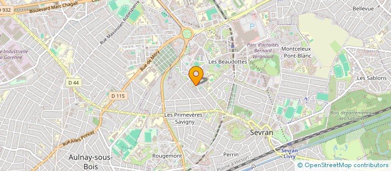 localisation de l'entreprise YMAUTO  SEVRAN