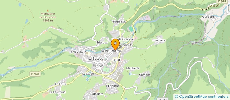 localisation de l'entreprise YMAY'INVEST  BESSE-ET-SAINT-ANASTAISE