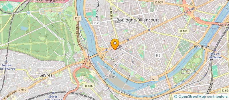 localisation de l'entreprise YMAYA à BOULOGNE-BILLANCOURT