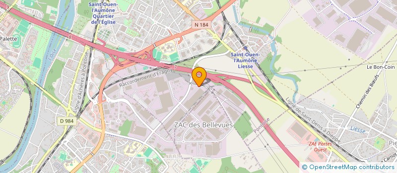 localisation de l'entreprise YMB CONSULTING à SAINT-OUEN-L'AUMONE