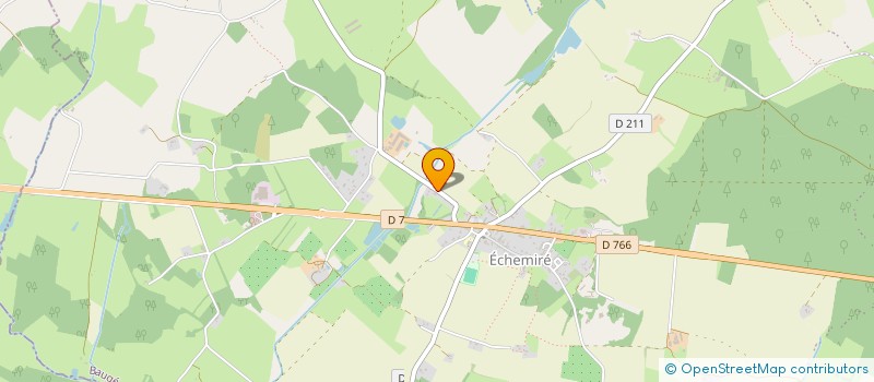 localisation de l'entreprise YMC  BAUGE-EN-ANJOU