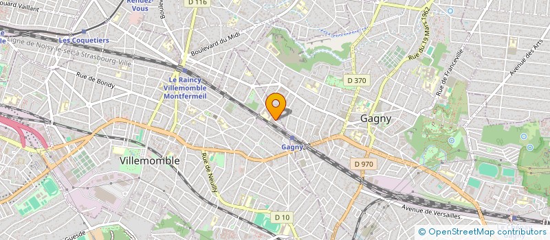 localisation de l'entreprise YMC CONSULTING  VILLEMOMBLE