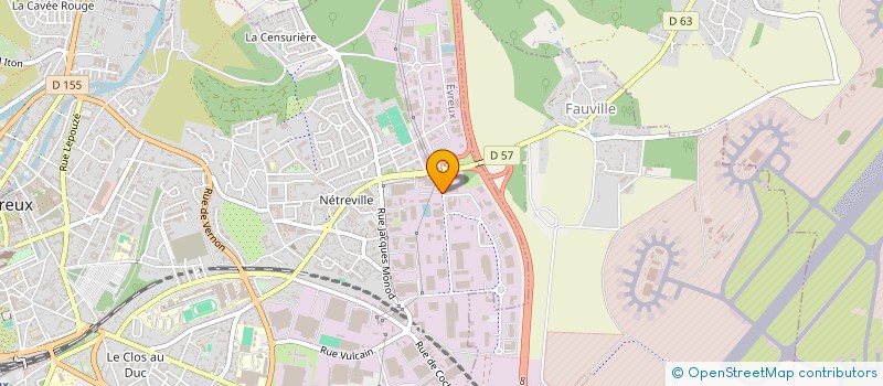 localisation de l'entreprise YMC DRIVE  EVREUX