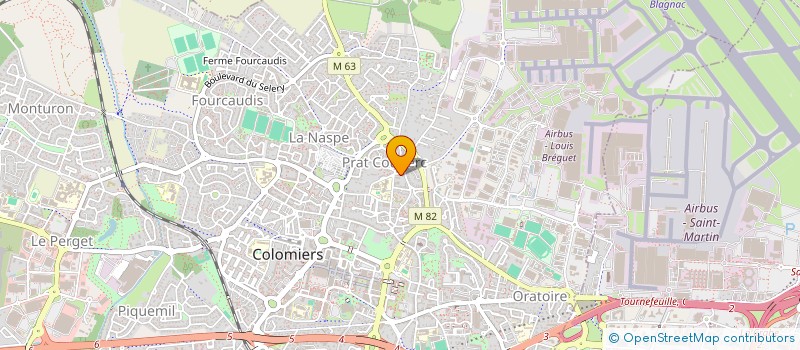 localisation de l'entreprise YMCA OCCITANIE à COLOMIERS