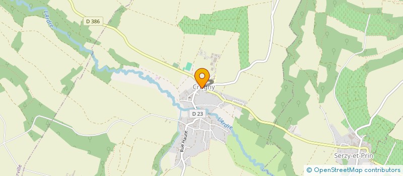 localisation de l'entreprise YMCD  CRUGNY