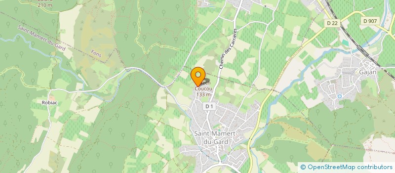 localisation de l'entreprise YMCD INVEST  SAINT-MAMERT-DU-GARD