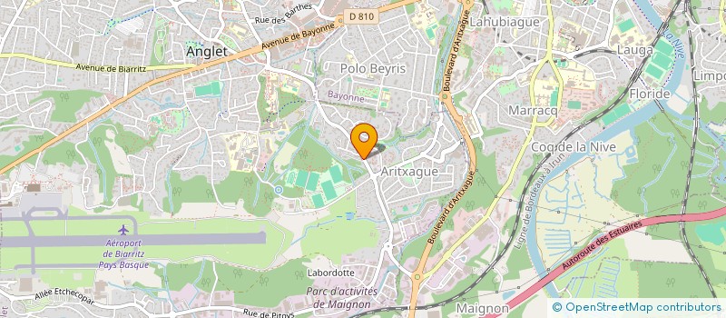 localisation de l'entreprise YMCO  ANGLET