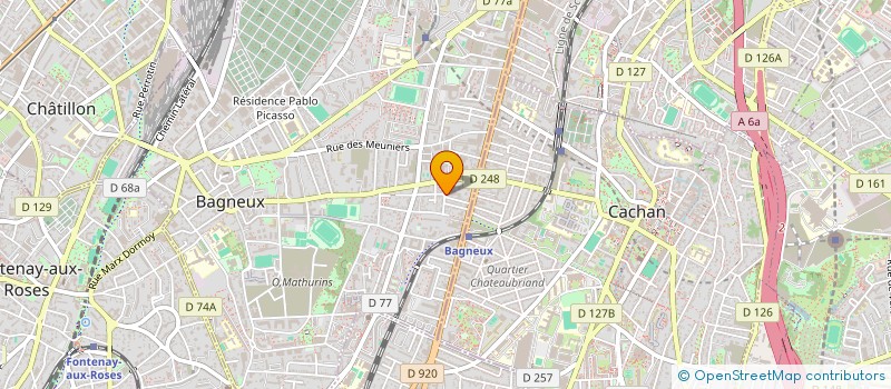 localisation de l'entreprise YMEDIAS à BAGNEUX