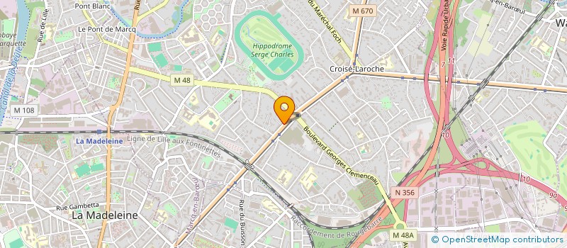 localisation de l'entreprise YMEHHAT à MARCQ-EN-BARŒUL