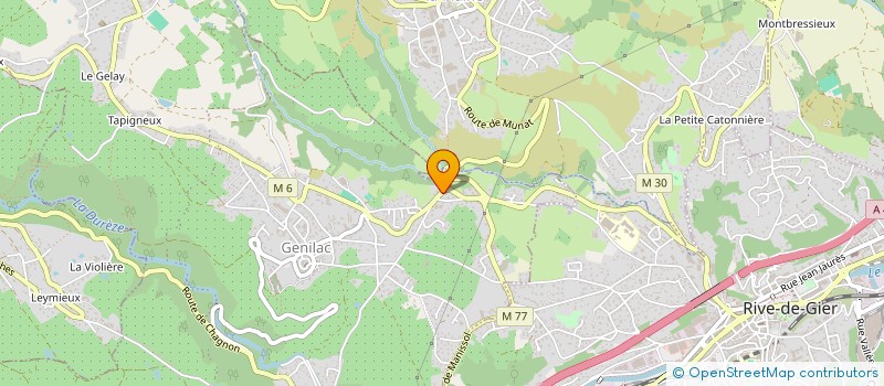 localisation de l'entreprise YMEX  GENILAC