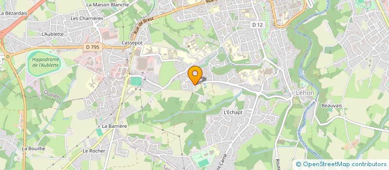 localisation de l'entreprise YMG INVEST à DINAN