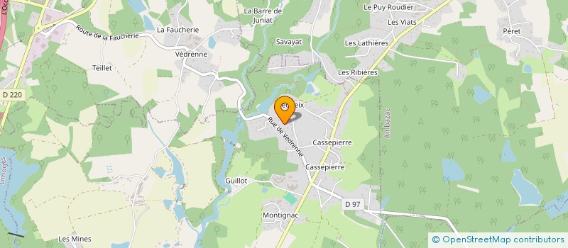 localisation de l'entreprise YMK CONSTRUCTION  RILHAC-RANCON