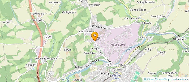 localisation de l'entreprise YML  SAINT-SEGAL