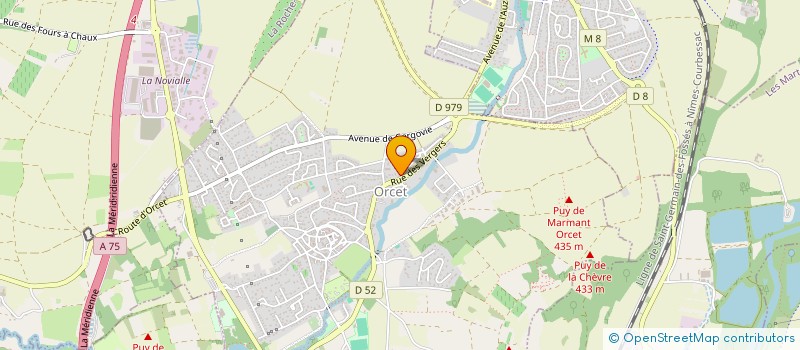 localisation de l'entreprise YMLOGISTIQUE  ORCET