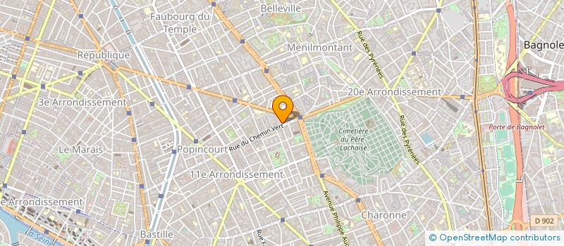 localisation de l'entreprise YMMEDIA  PARIS