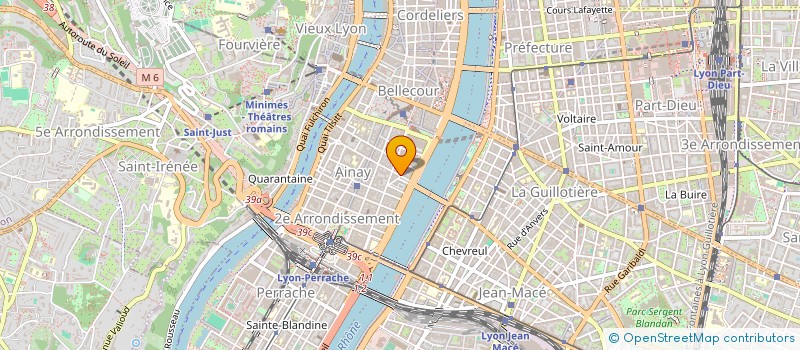 localisation de l'entreprise YMMOPART  LYON