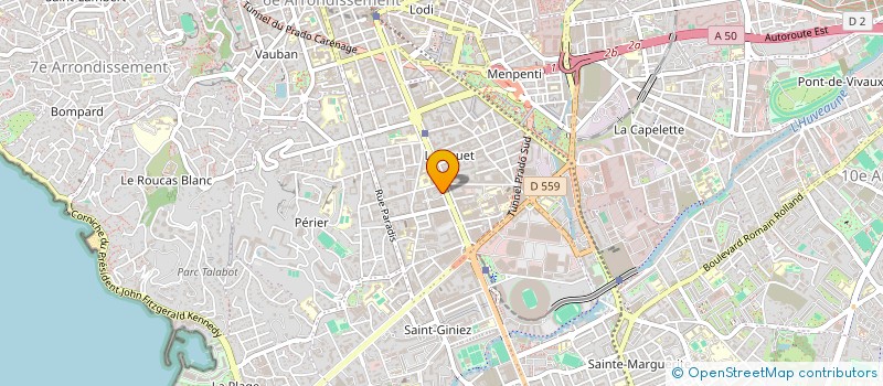 localisation de l'entreprise YMMOSANARY à MARSEILLE