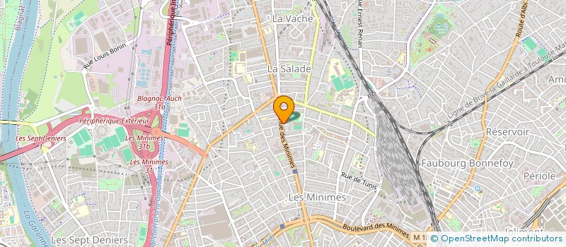localisation de l'entreprise YMMOT à TOULOUSE