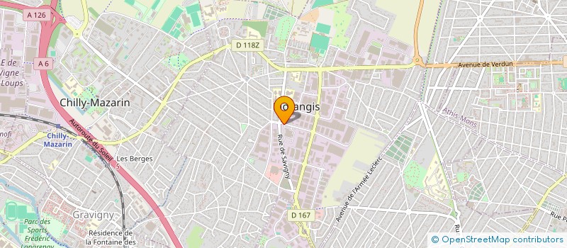 localisation de l'entreprise YMNA à MORANGIS