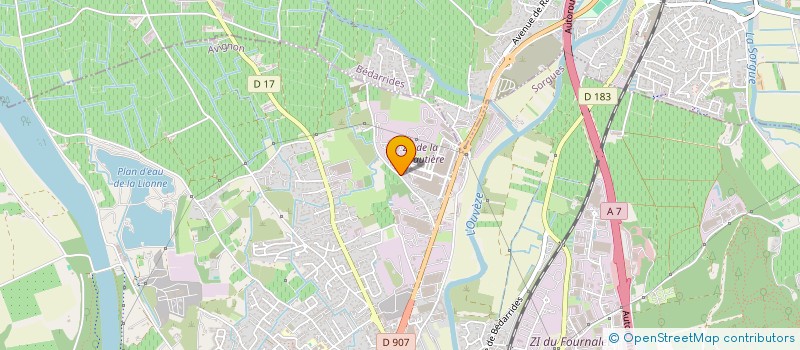 localisation de l'entreprise YMO  PIERRELATTE