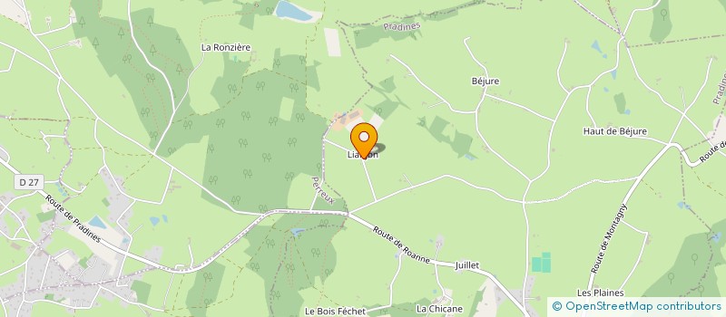 localisation de l'entreprise YMO SHALITO  PRADINES