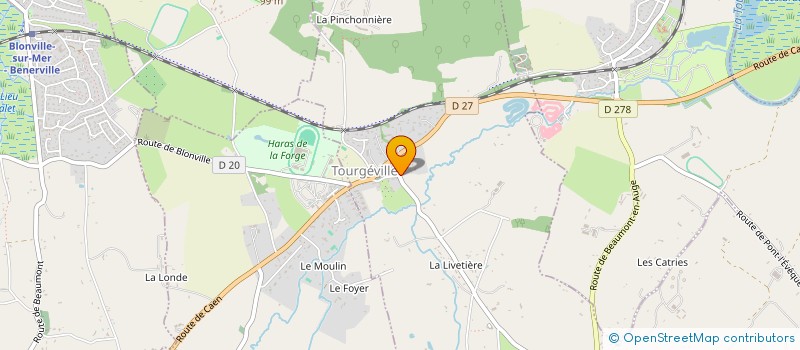 localisation de l'entreprise YMORAPAP  TOURGEVILLE