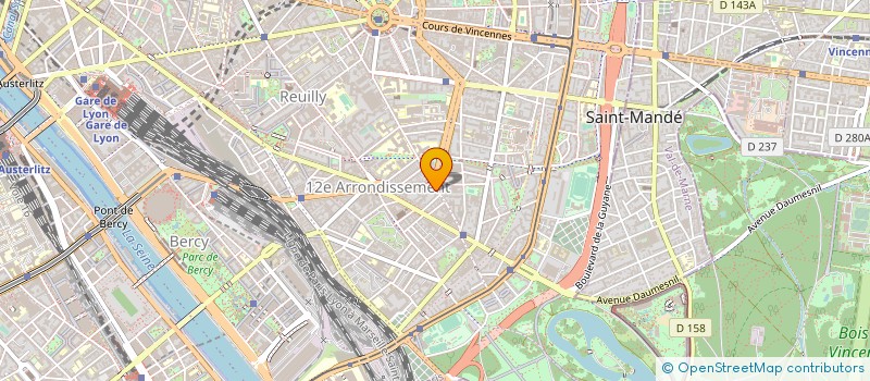 localisation de l'entreprise YMP IMPORT à PARIS