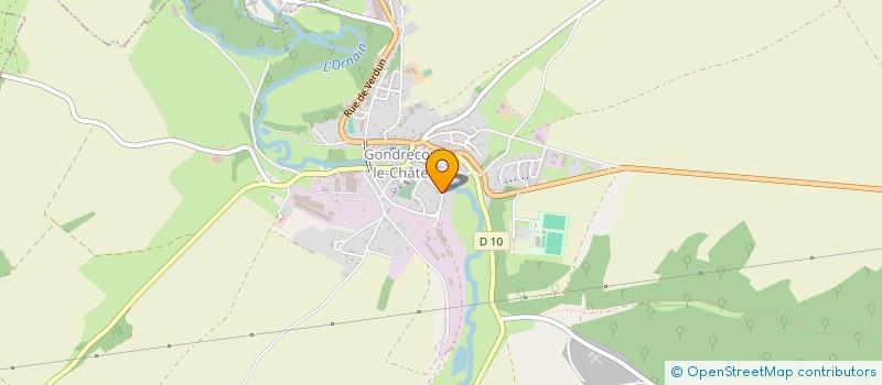 localisation de l'entreprise YMS à GONDRECOURT-LE-CHATEAU