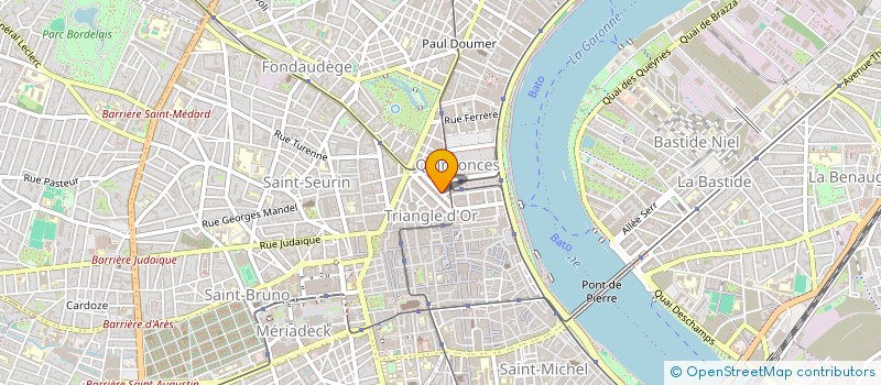 localisation de l'entreprise YMS à BORDEAUX
