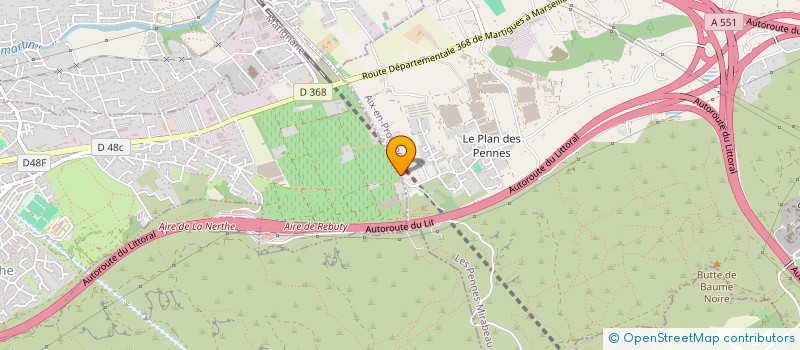 localisation de l'entreprise YMS-TRANS à LES PENNES-MIRABEAU