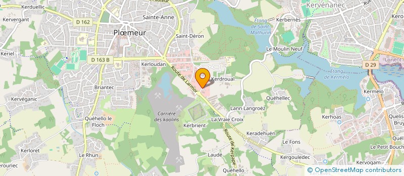 localisation de l'entreprise YMSAMA  PLOEMEUR