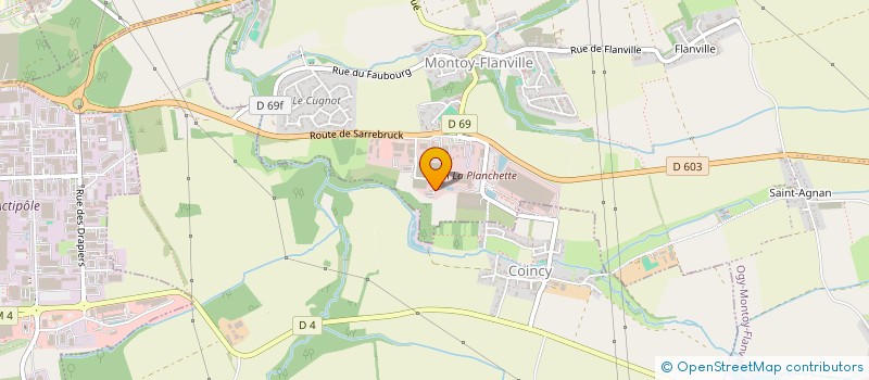 localisation de l'entreprise YMT  FREMERY