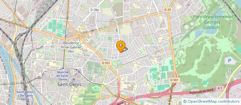 localisation de l'entreprise YN à SAINT-DENIS