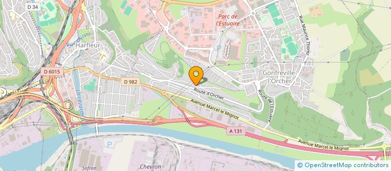 localisation de l'entreprise YN  GONFREVILLE-L'ORCHER