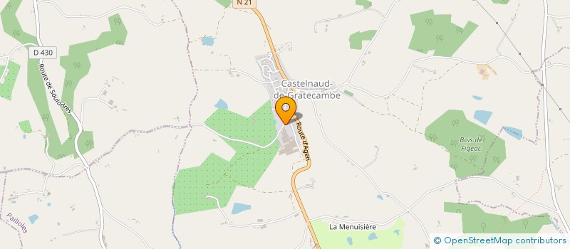 localisation de l'entreprise YN AGRO  CASTELNAUD-DE-GRATECAMBE