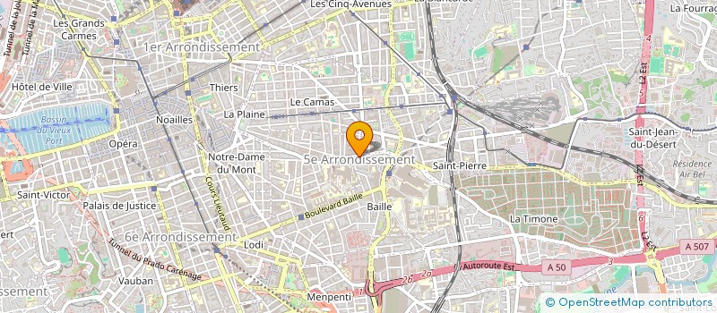 localisation de l'entreprise YN PRESTA  MARSEILLE