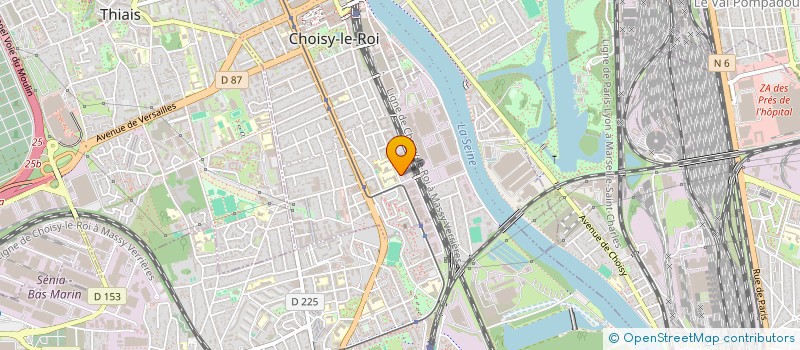 localisation de l'entreprise YN SERVICES  CHOISY-LE-ROI