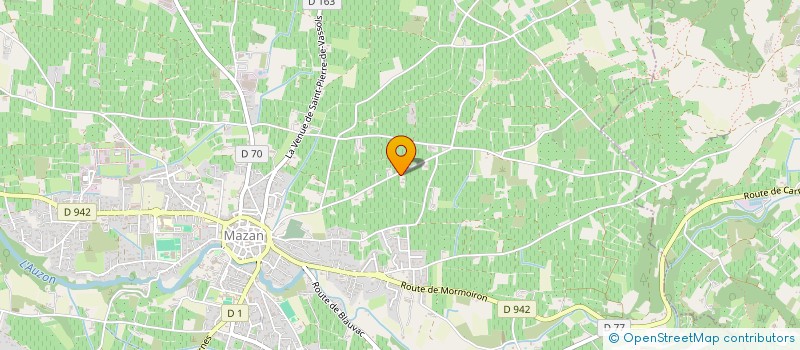 localisation de l'entreprise YNA  MAZAN