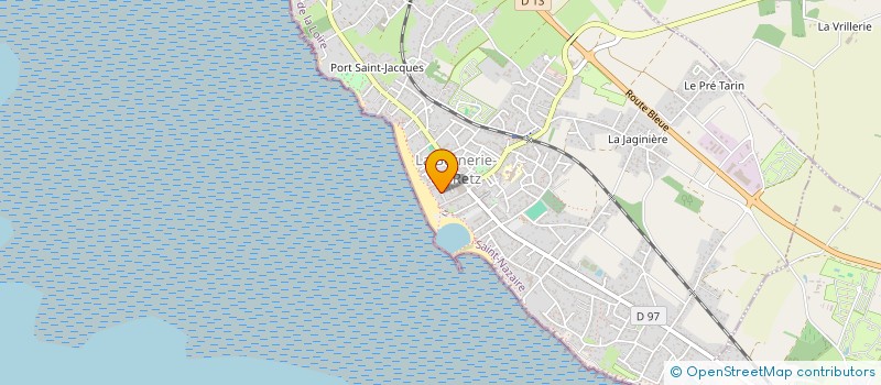 localisation de l'entreprise YNAFORM à LA BERNERIE-EN-RETZ
