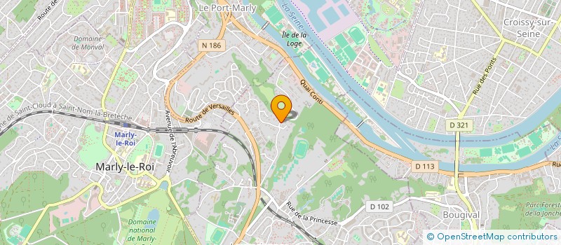 localisation de l'entreprise YNBM  LOUVECIENNES