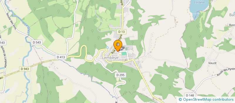 localisation de l'entreprise YNCCA  LEMBEYE