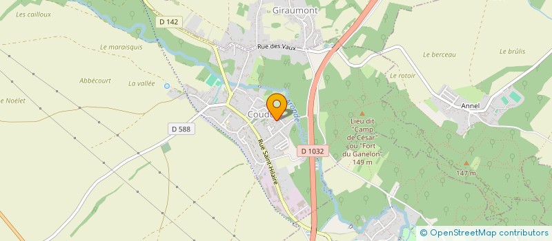 localisation de l'entreprise YNGISRAM  COUDUN